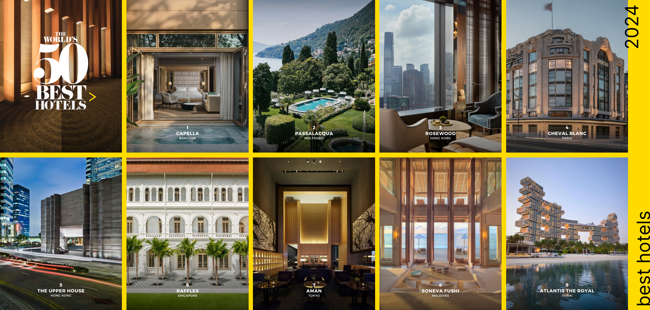 F1S Best Hotels 2024