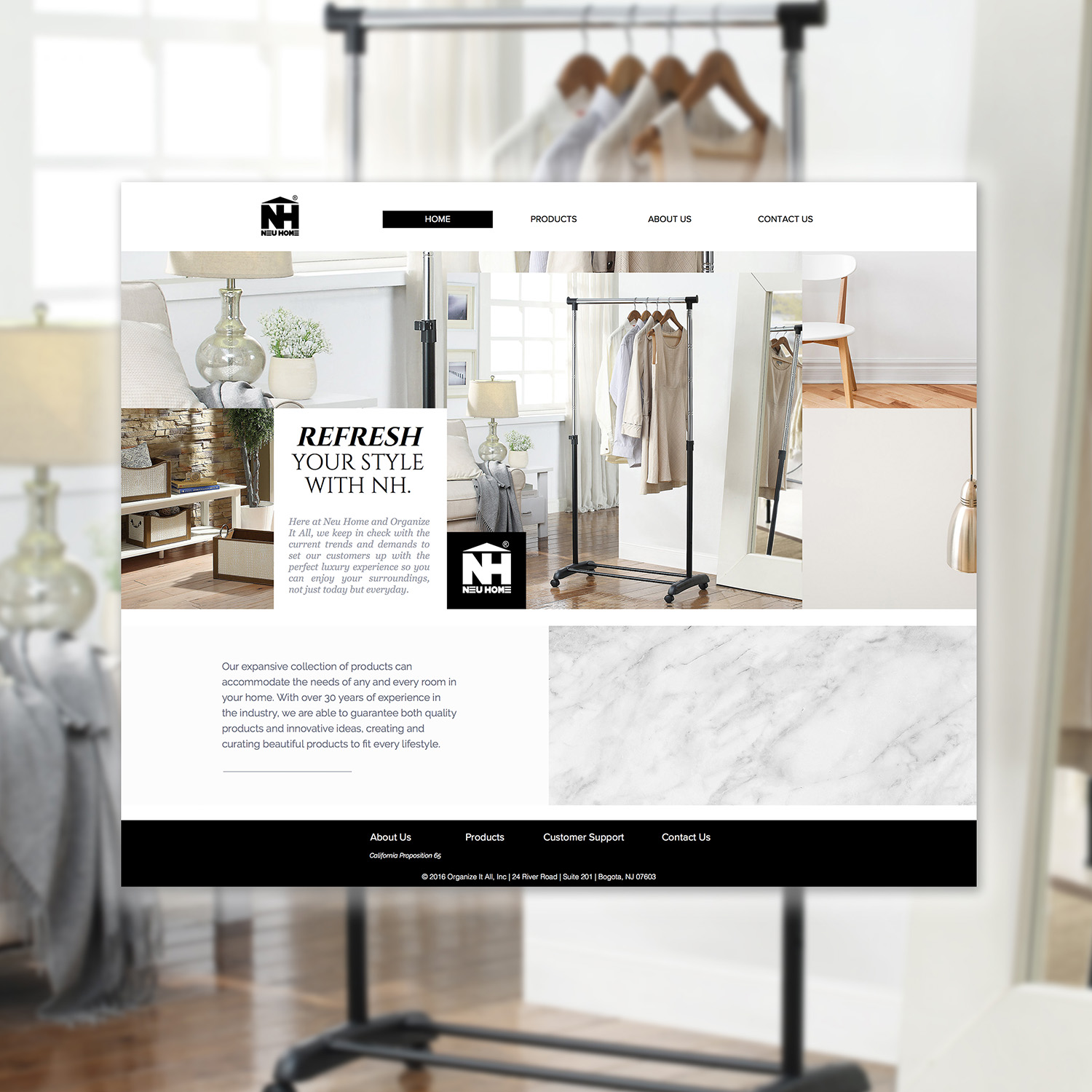 Neu Home Website