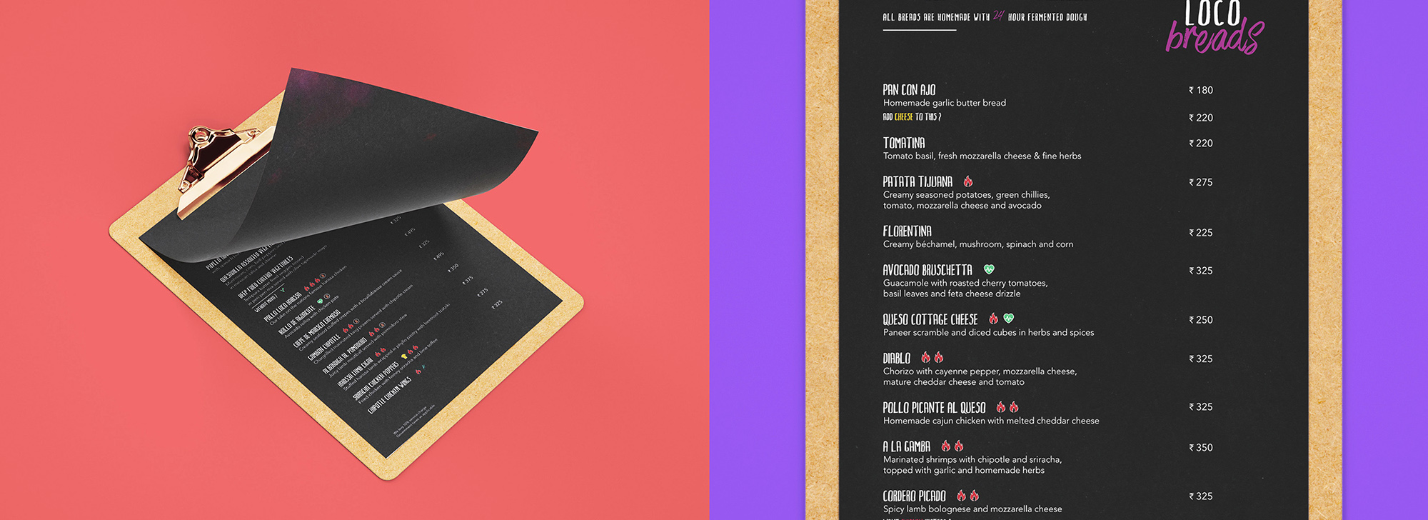 Poco Loco Menu Detail